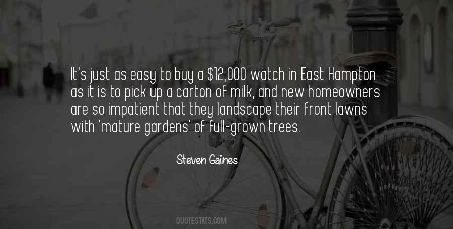 Quotes About Lawns #1093738 Quotes About Lawns #1093738