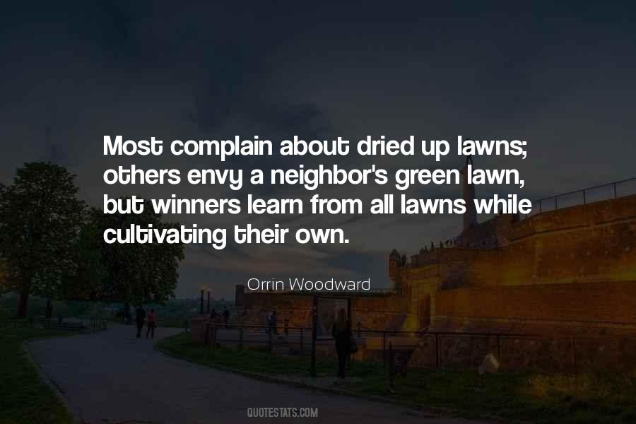 Quotes About Lawns #351320