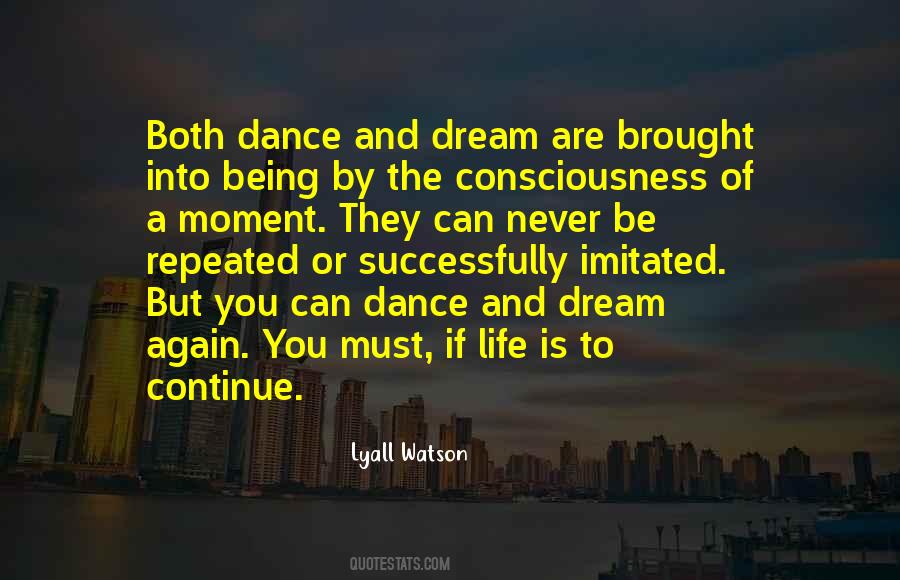 Dance And Dream Quotes #1346033