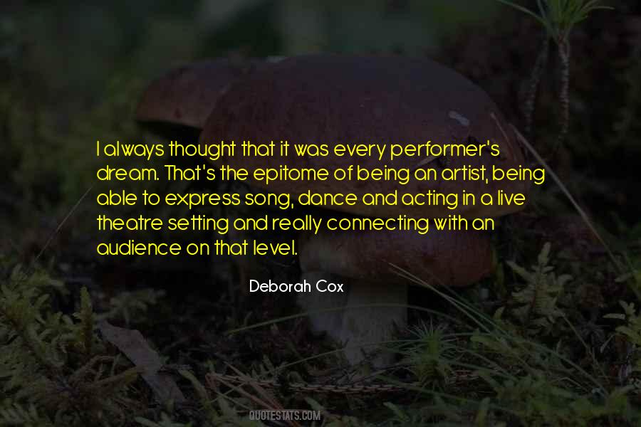 Dance And Dream Quotes #449775