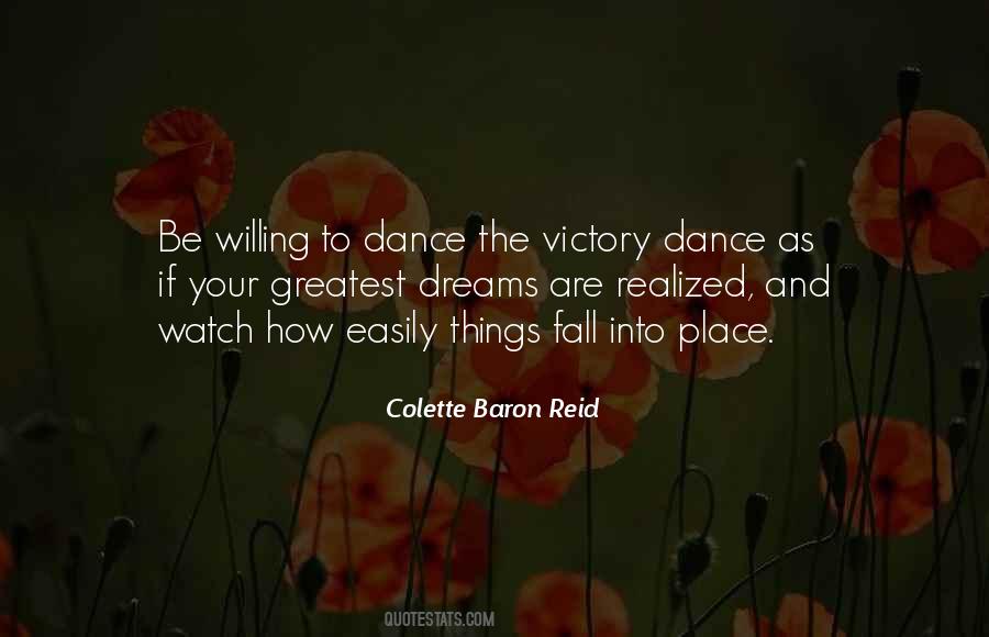 Dance And Dream Quotes #53096