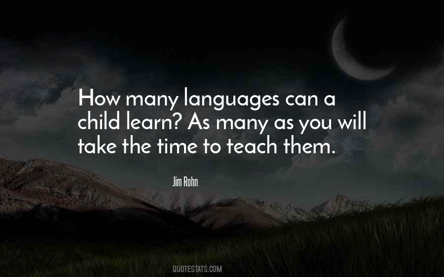 How Children Learn Quotes #650029