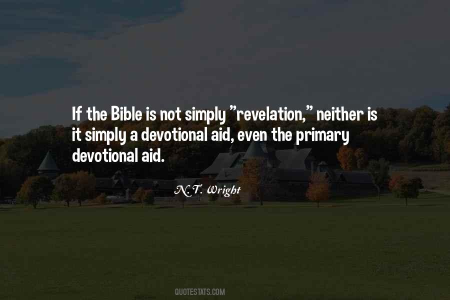 Quotes About Revelation In The Bible #1274616