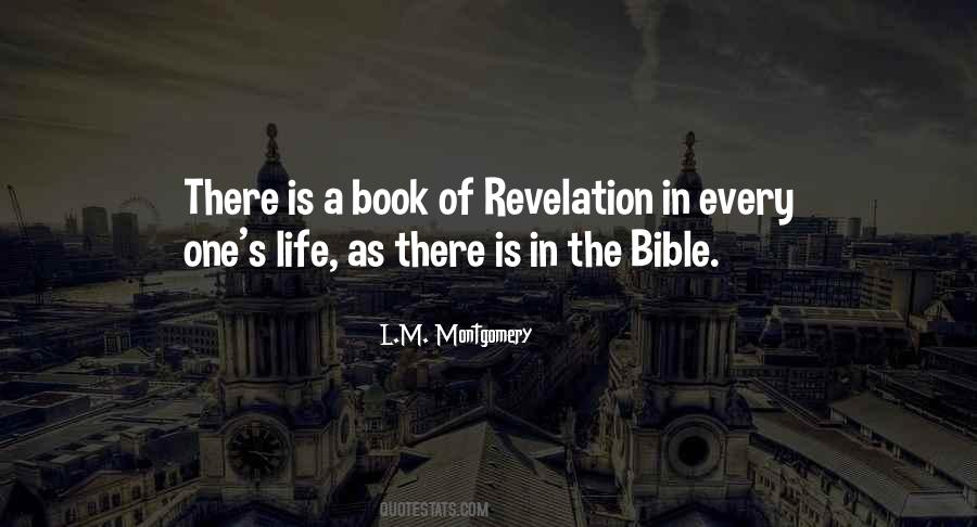 Quotes About Revelation In The Bible #1542664