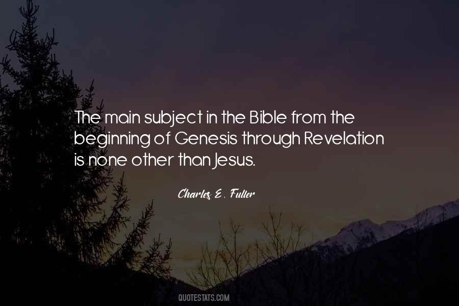 Quotes About Revelation In The Bible #541490