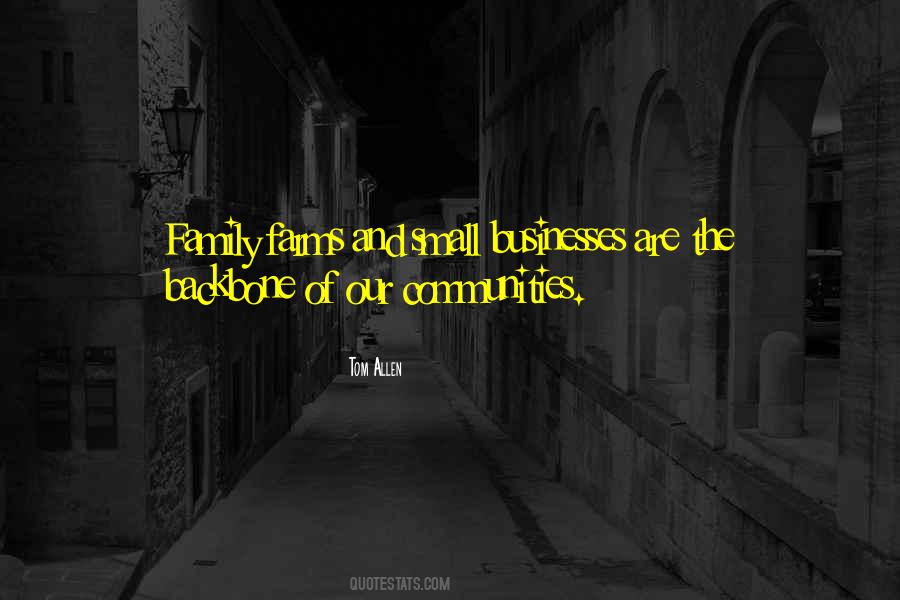 Quotes About Small Communities #1225077