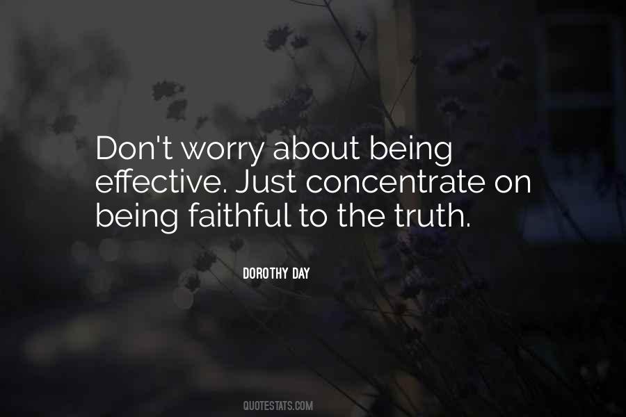 Being Faithful Quotes #900801