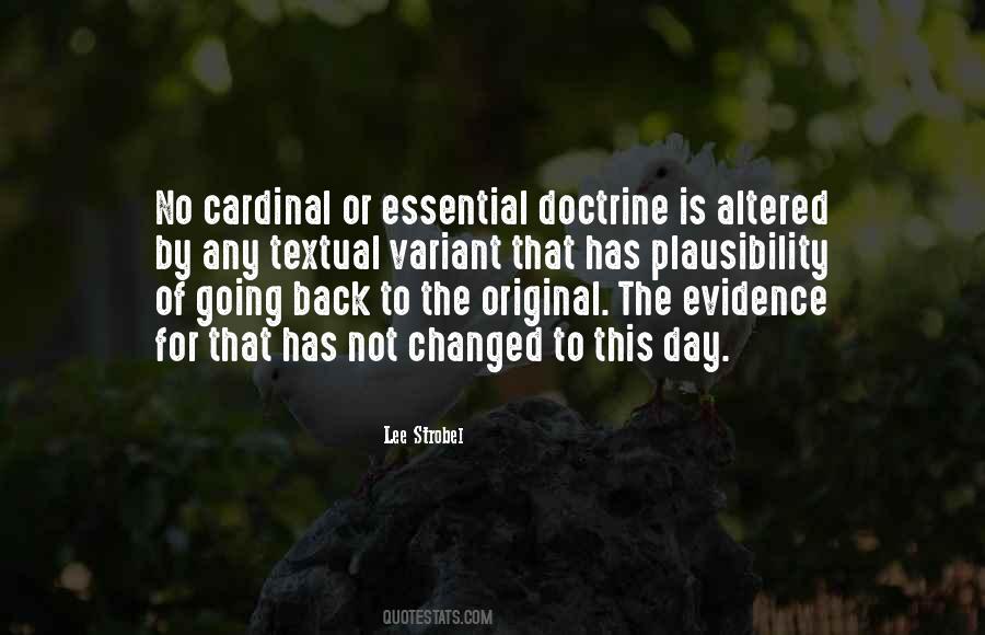 Quotes About Doctrine #1417914