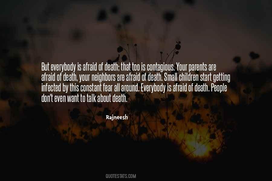 Quotes About Afraid Of Death #1786123