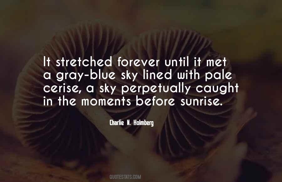 Until The Sky Quotes #1868955