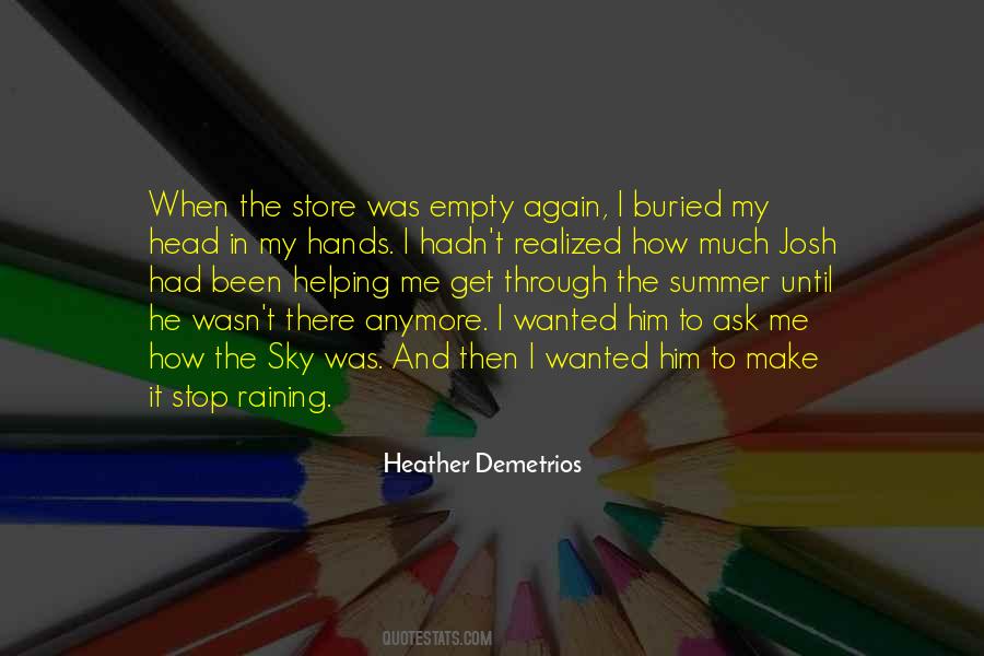 Until The Sky Quotes #663882