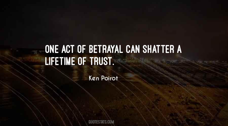 Quotes About Shattered Trust #1708445