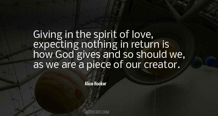 Quotes About The Spirit Of Love #845898