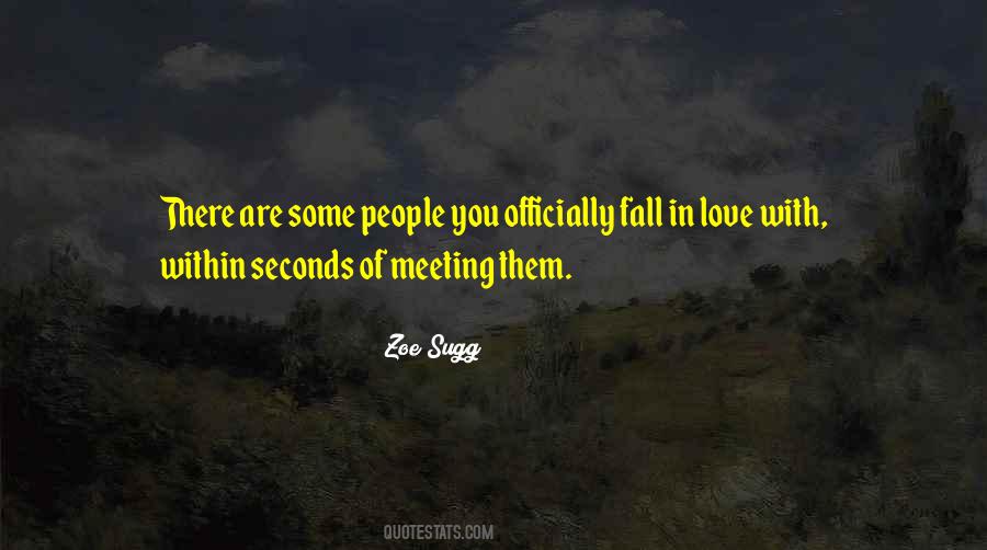 Quotes About Meeting Someone You Love #357301