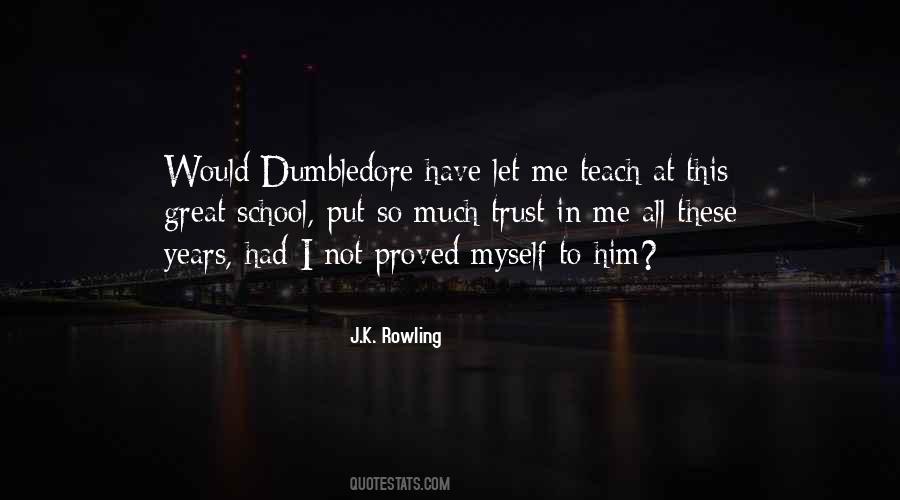 Quotes About Dumbledore #330834