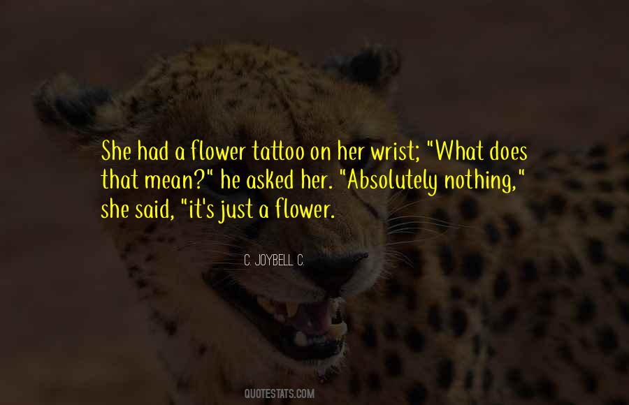 Quotes About Life Tattoos #1234966