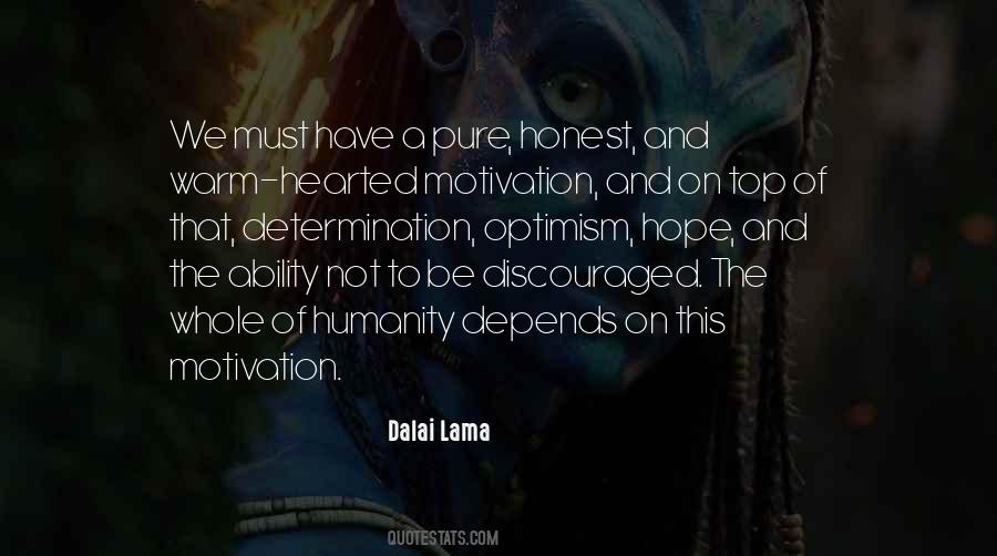 Determination And Motivation Quotes #1829281