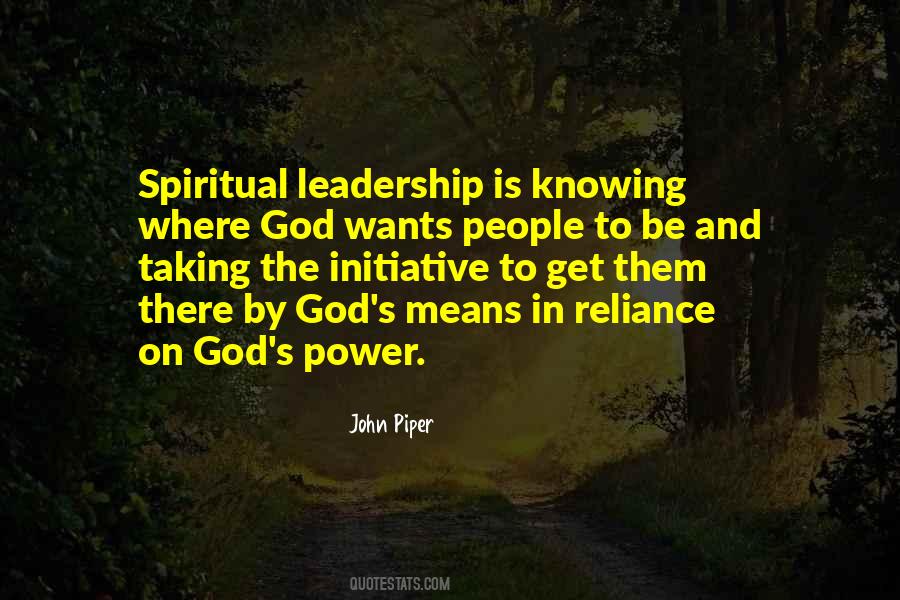 Quotes About Reliance On God #312609