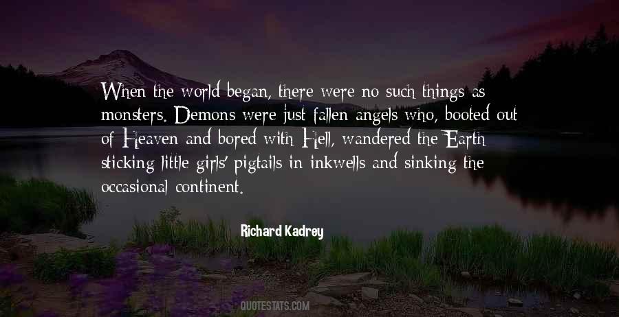 Quotes About Fallen Angels #405318