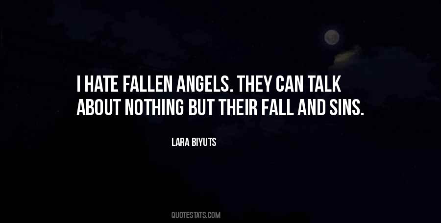 Quotes About Fallen Angels #73224