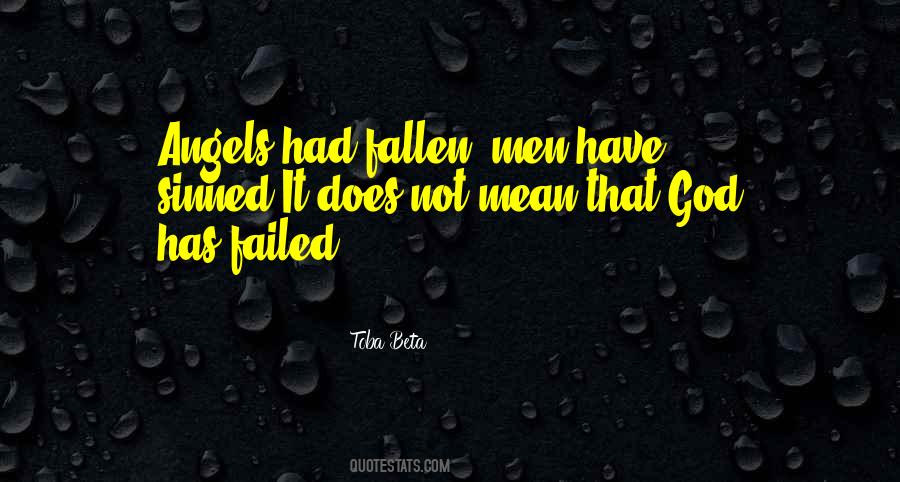 Quotes About Fallen Angels #882903