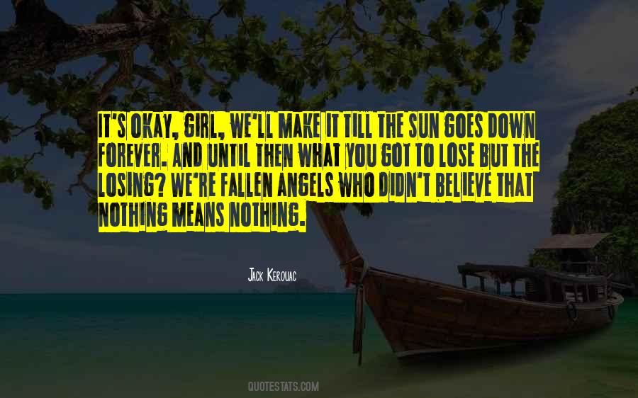 Quotes About Fallen Angels #918067