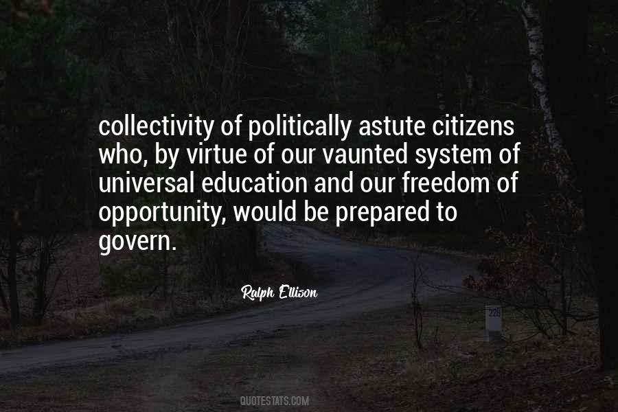 Quotes About Freedom Of Education #1354496