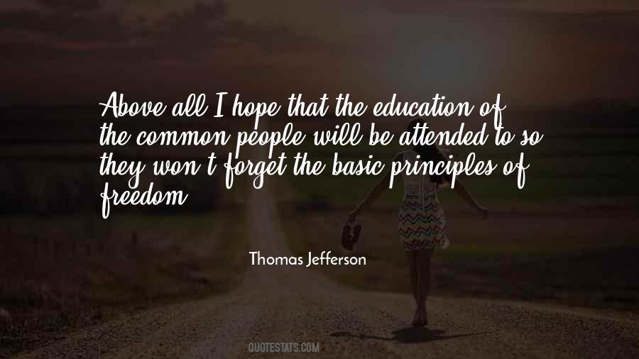 Quotes About Freedom Of Education #1655576
