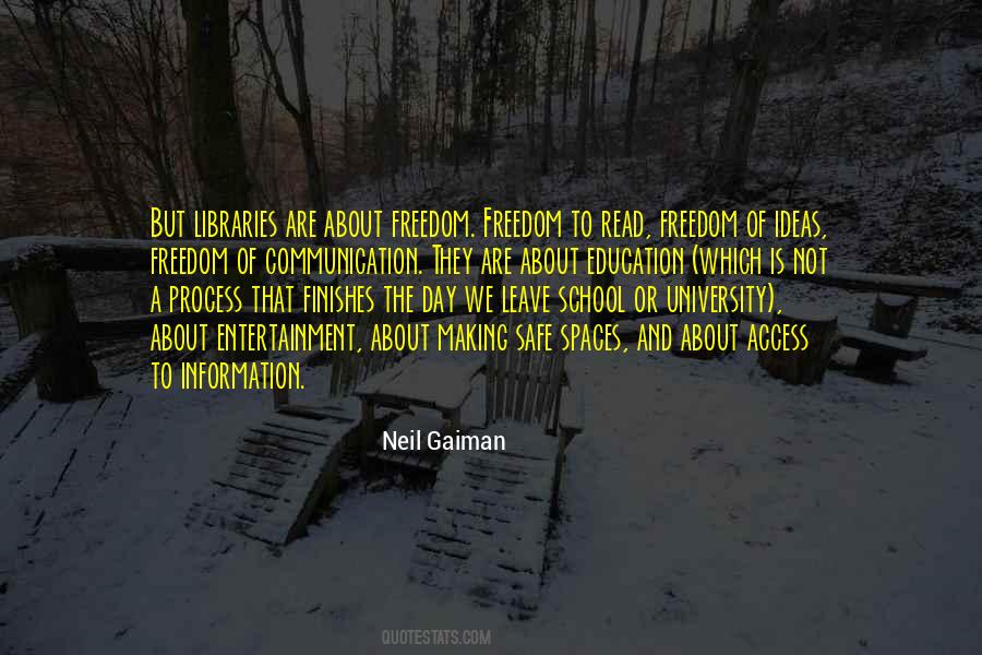 Quotes About Freedom Of Education #1715695