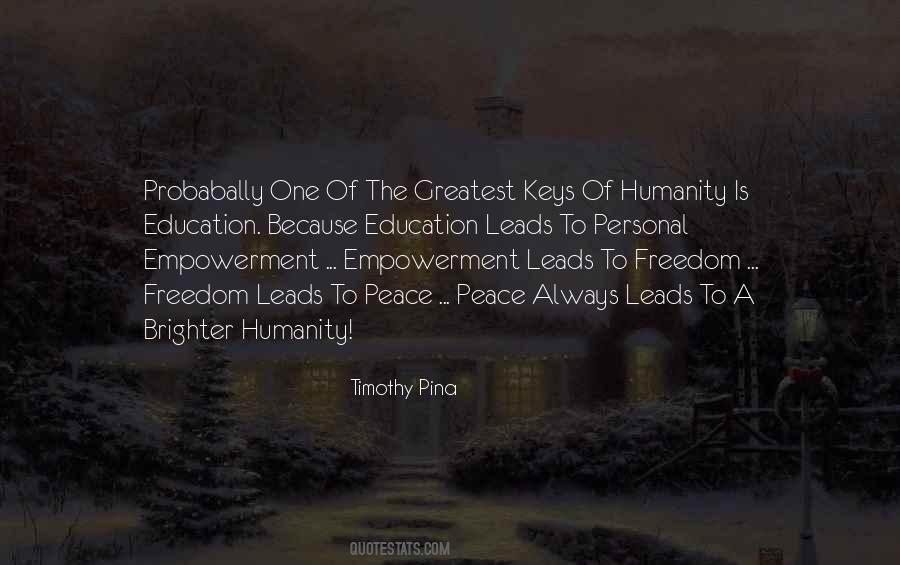 Quotes About Freedom Of Education #433432