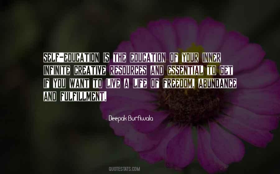 Quotes About Freedom Of Education #715474