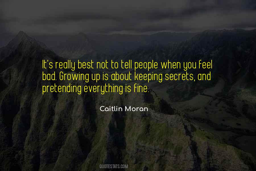 Quotes About Not Keeping Secrets #1202326
