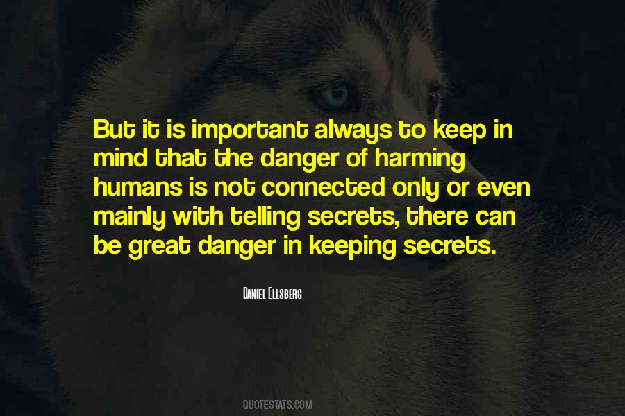 Quotes About Not Keeping Secrets #258872