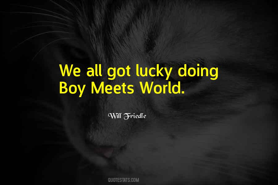 Quotes About Boy Meets World #342275