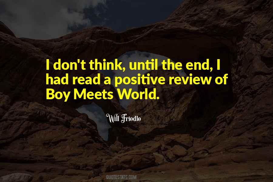 Quotes About Boy Meets World #347409