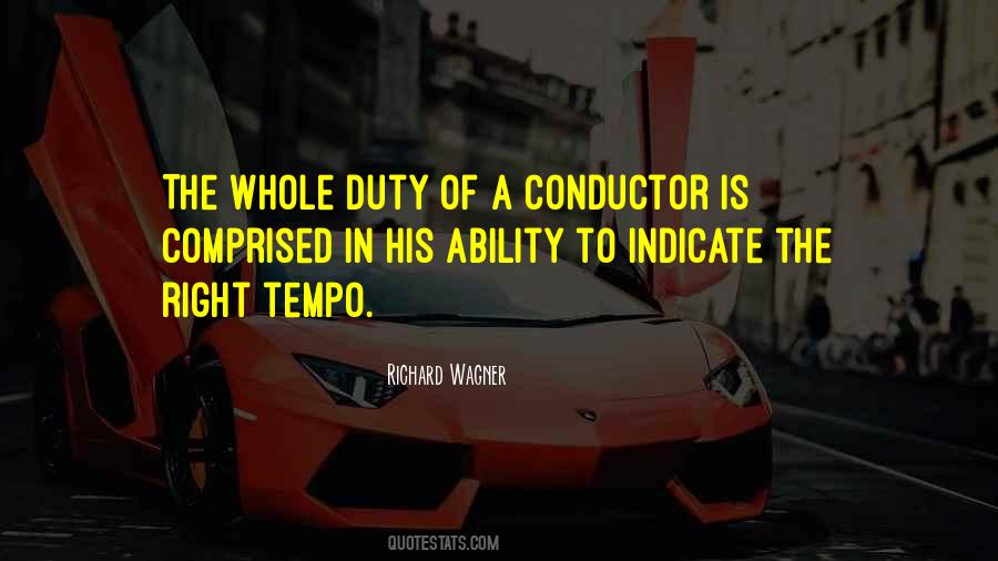 Quotes About Tempo #708725