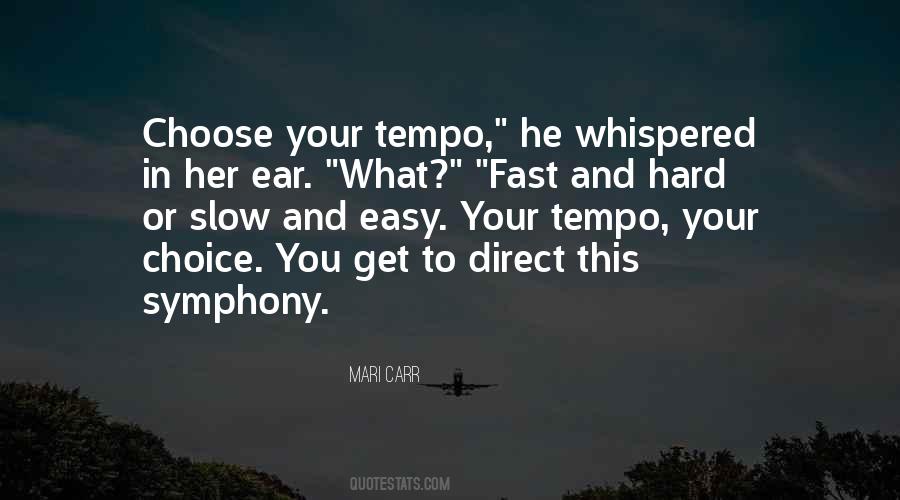 Quotes About Tempo #968288