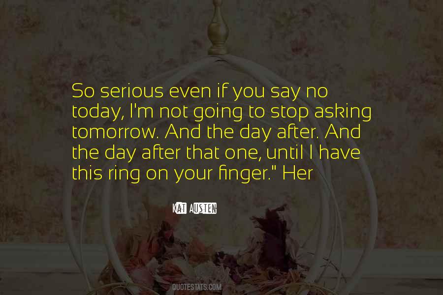 Quotes About The Ring Finger #1180002