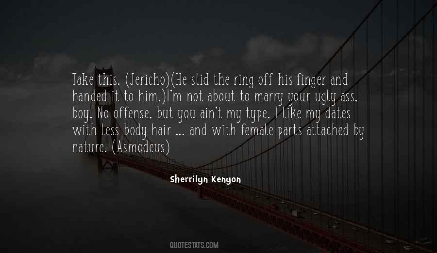 Quotes About The Ring Finger #609991