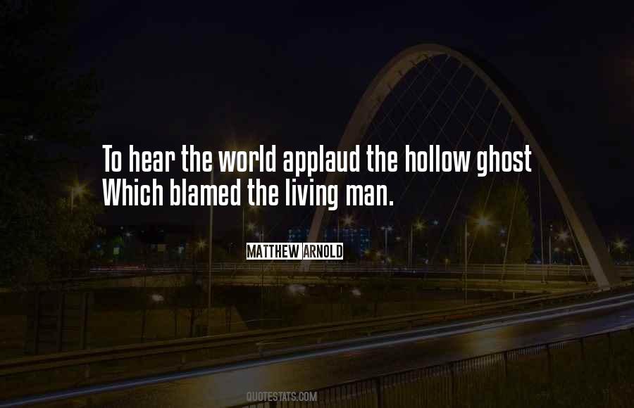 Quotes About Hollow Man #471709