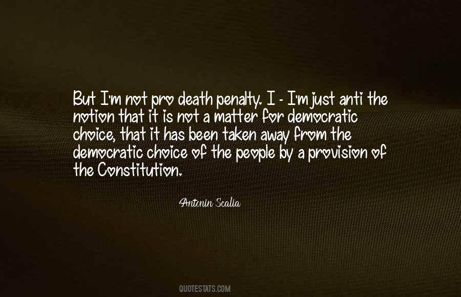 Quotes About Anti Death Penalty #1037253
