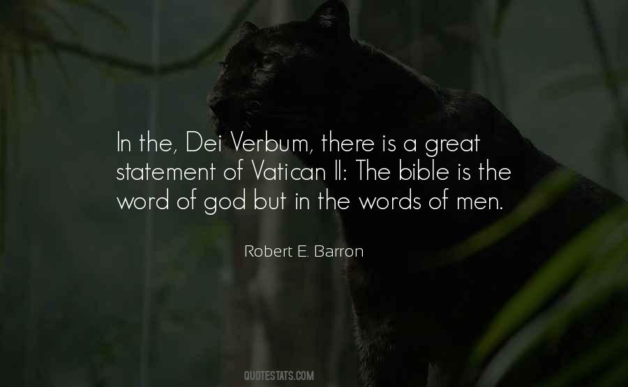 Bible Is The Word Quotes #1774762