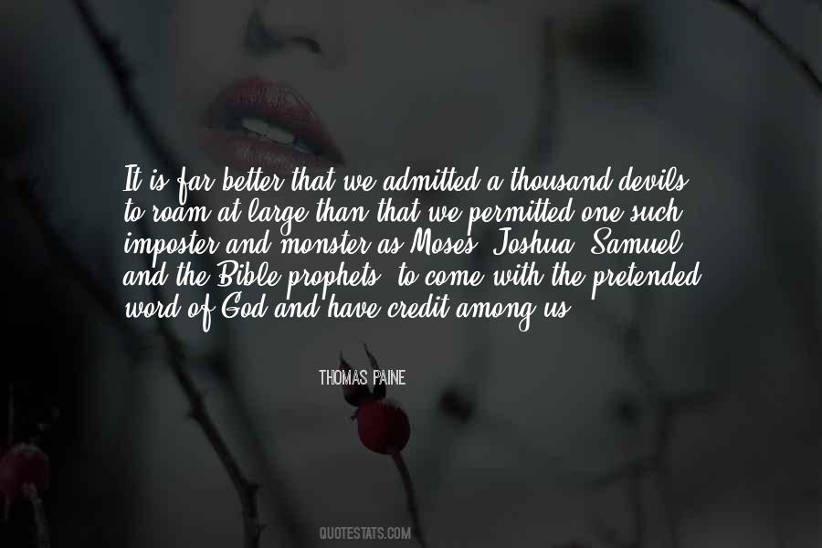 Bible Is The Word Quotes #751172