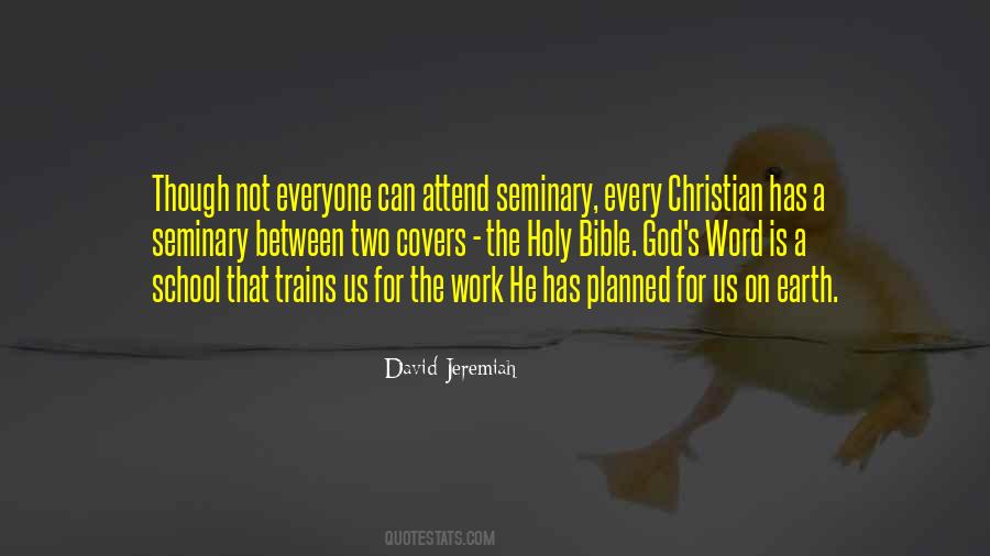 Bible Is The Word Quotes #756115