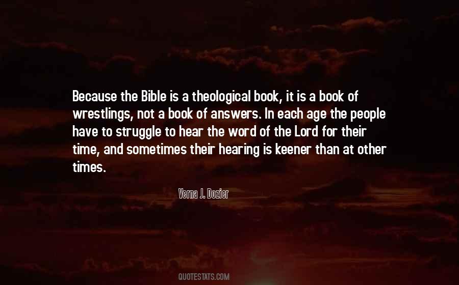 Bible Is The Word Quotes #891516