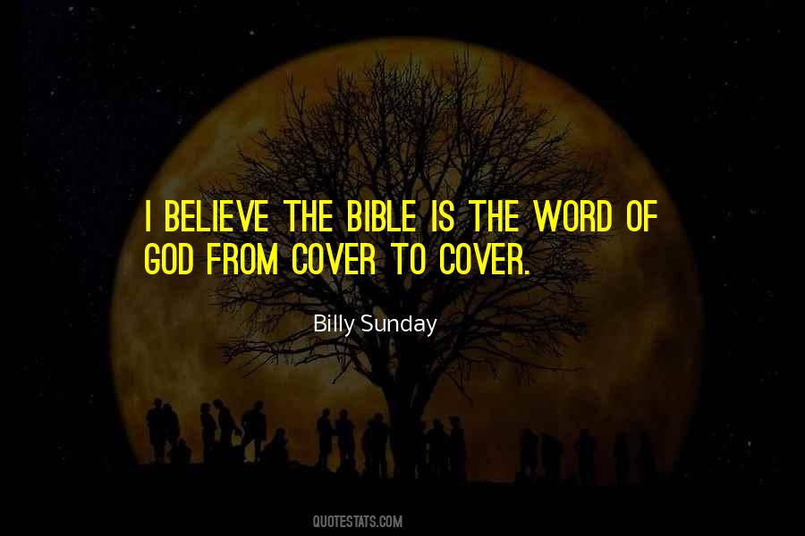 Bible Is The Word Quotes #925279