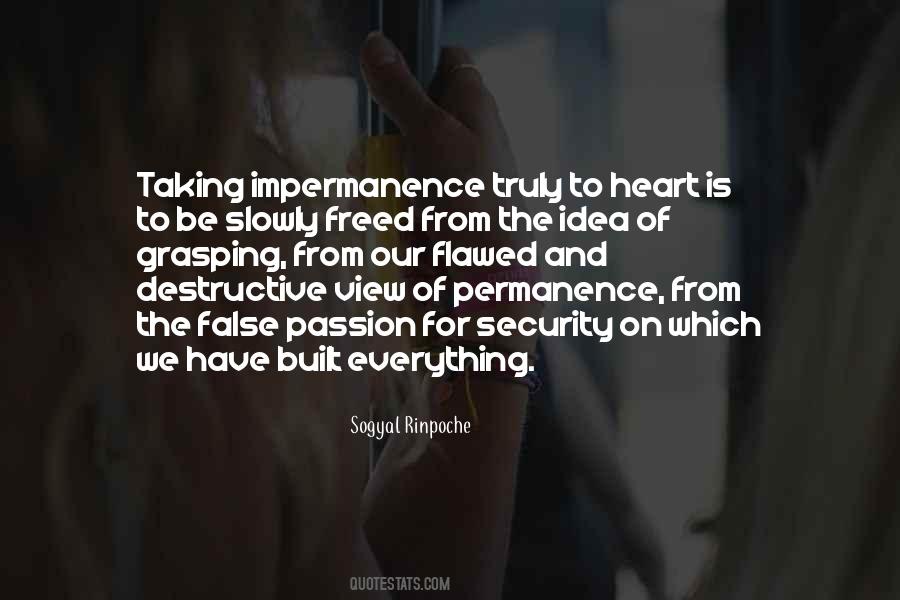 Quotes About Impermanence #629543