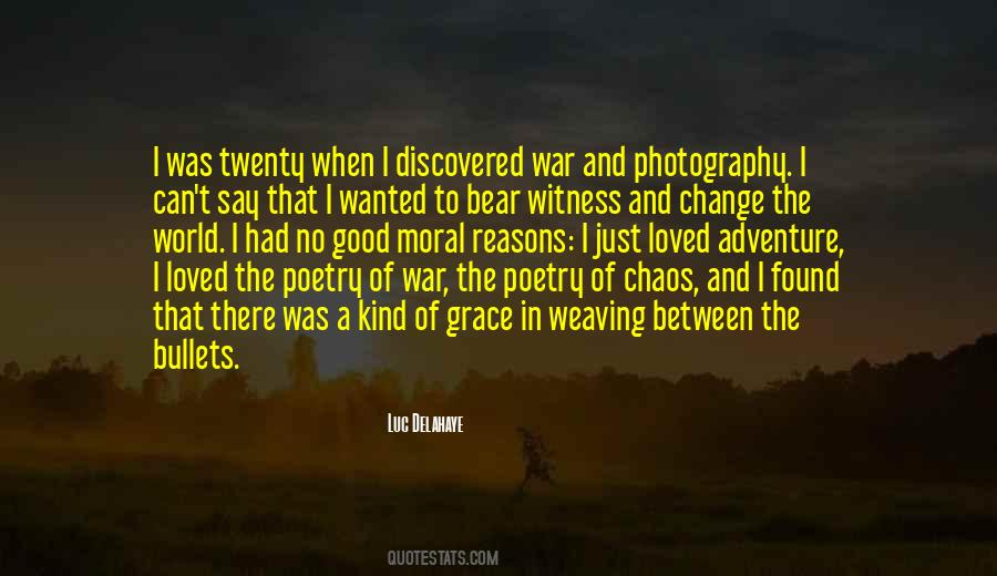 Quotes About Chaos And War #71090