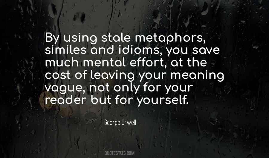 Quotes About Similes And Metaphors #745120