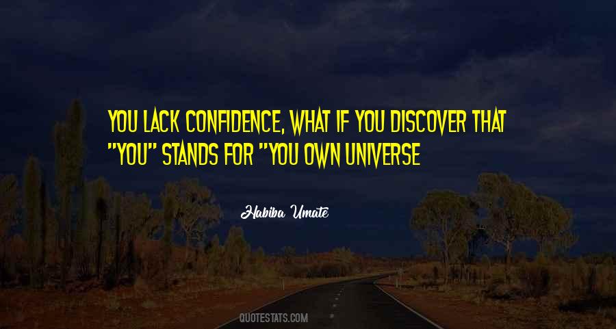 Own Universe Quotes #394746